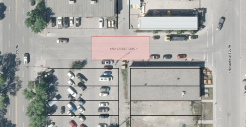 map of road closure
