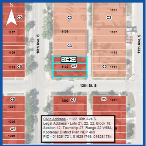 Map of 1122 10th Avenue South