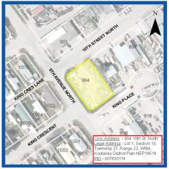 Permit Application Location 904 10th St N